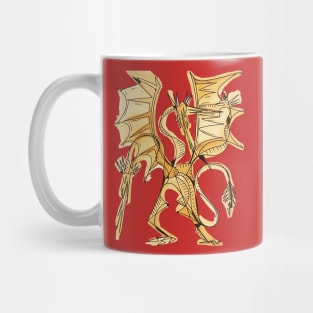 King Ghidorah by Pollux Mug